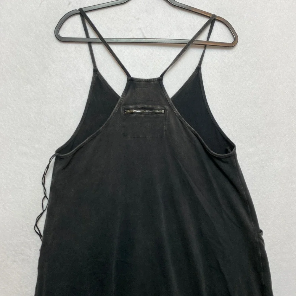Free Movement FP Jumpsuit Overalls Womens Size Small Charcoal Harem Romper - Picture 8 of 9